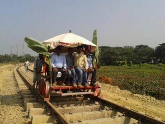 Passenger train in Silchar-Lumbding B.G  track likely to starts from May 2015